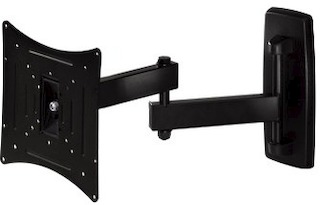 Кронштейн для ТВ Hama H-12002 M до 37"/94 смVESA 200*200 до 30 кг 3зв fullm. 2 рычага 3 шарн. черн