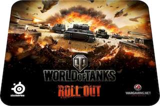Коврик для мыши Steelseries SS QcK LE World of Tanks рисунок профессиональный игровой 320x270x2мм (67272)