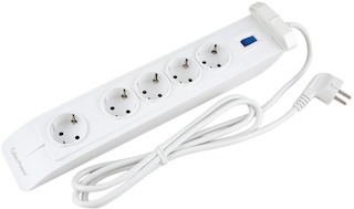 Сетевой фильтр Cyberpower SB0502BA 3м (5 розеток) белый