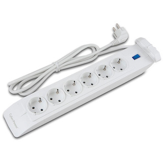 Сетевой фильтр Cyberpower SB0602BA 5м (6 розеток) белый