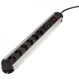 Сетевой фильтр Hama H-47891 Pro-E 60M с выкл.6 р."защита от детей"1.5 м 3500 Вт 220-240В/50-60Гц/16А