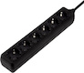 Удлинитель Hama H-30393 сетевой 6 розеток 1.4 м 3500 Вт 230В/50Гц/16А 3х1.0 кв.мм черный