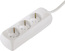 Удлинитель Hama H-30528 сетевой 3 розетки 1.4 м 3500 Вт 230В/50Гц/16А 3х1.5 кв.мм белый