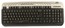 Клавиатура Oklick 330M черн./серебро ммедиа (PS/2)+USB порт