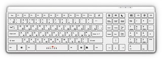 Клавиатура Oklick 560S White mmedia USB