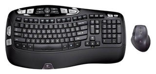 Клавиатура Logitech Cordless Desktop Cordless Desktop Wave PRO RTL (920-001066)