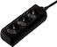 Удлинитель Hama H-47758 сетевой 3 розетки "защита от детей" 1.4м черный