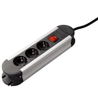 Удлинитель Hama H-47859 сет.Pro-S 30S с выкл. 3 р."защита от детей"3.0м 3500 Вт 220-240В/50-60Гц/16А