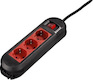 Удлинитель Hama H-47883 сетевой Colour on/off 3 р. "защита от детей" кабель-орг.1.5 м 3x1.5 кв.мм