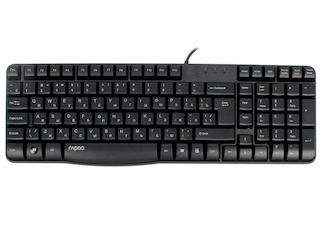Клавиатура Rapoo N2400 USB черный
