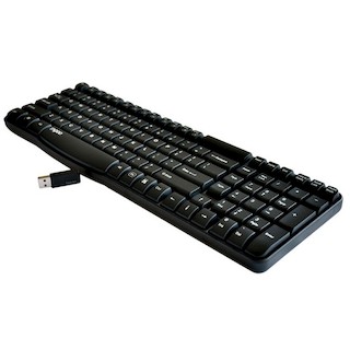 Клавиатура Rapoo E1050 черная беспроводная, 2.4Ghz