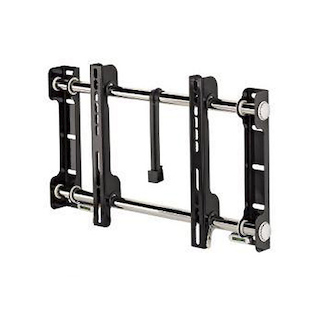 Кронштейн для ТВ, L  (до 42"/107 см), VESA 400*300, до 56 кг, *****, fix (неподвижный), черный, Hama