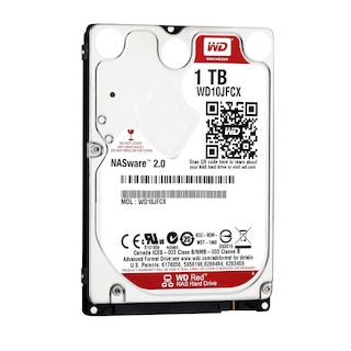Жесткий диск WD Original SATA-III 1Tb WD10JFCX Red (5400rpm) 16Mb 2.5"