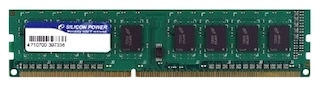 Память DDR3 4Gb 1600MHz Silicon Power (SP004GBLTU160N02) RTL U-DIMM NON ECC