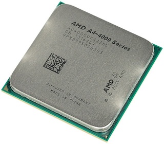 Процессор AMD A4 X2 4000 Socket-FM2 (AWAD4000OKHLBOX) (3.0/5000/1Mb/Radeon HD 7480) 65W Box