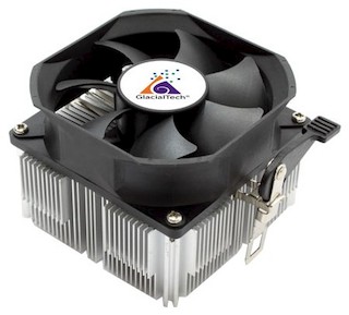 Вентилятор GlacialTech Igloo A360CU Soc-FM1/AM2/AM3 3200rpm 125W 32dBa втулка Al+медь OEM
