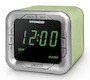 Радиобудильник Hyundai H-1505 салатовый/зеленый