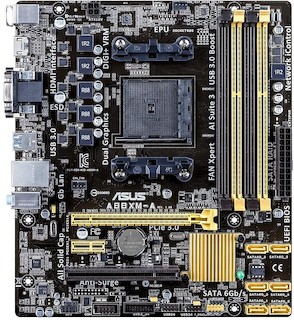 Материнская плата Asus A88XM-A Socket-FM2 AMD A88X DDR3 mATX AC`97 8ch(6.2) GbLAN SATA6 RAID VGA+DVI