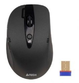 Беспроводная мышь A4 Tech G10-660L (Single) X-FAR Glass Run Wireless Multi-Link USB