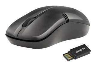 Беспроводная мышь A4 Tech G3-230 black optical No shaking Wireless USB