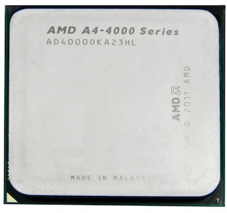 Процессор AMD A4 X2 4000 Socket-FM2 (AWAD4000OKA23HL) (3.2/5000/1Mb/Radeon HD 7480) 65W OEM