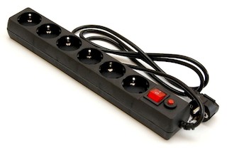 Сетевой фильтр SPGF3-B-10PPB 3м (3 розетки) черный