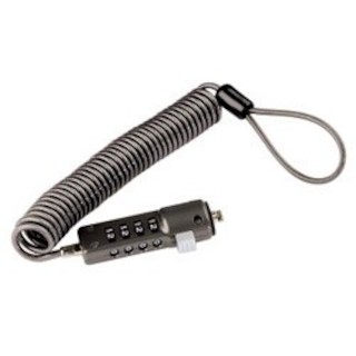 Замок Hama H-54106 для ноутбука кодовый 4 цифры пружинный стальной трос антрацит