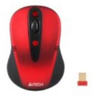 Беспроводная мышь A4 Tech G9-370 X-Far Glass Run USB red