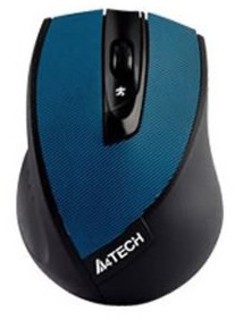 Беспроводная мышь A4 Tech G9-600-2 X-Far Glass Run USB Blue