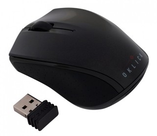Беспроводная мышь Oklick 525XSW Black Cordless Optical (800/1600) Nano Receiver USB