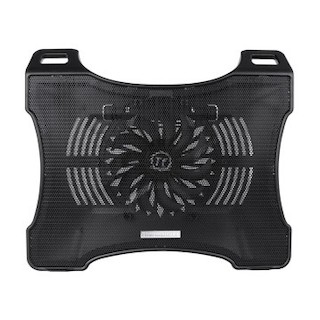 Подставка для ноутбука Thermaltake Massive 14 black 17"/black/blue LED