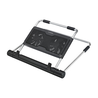 Подставка для ноутбука Xilence T800 black 15" 2хUSB (COO-XPLP-T800.B)