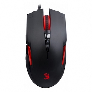 Мышь A4 Bloody V2ma Metal Activated черный (3200dpi) USB игровая