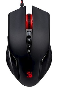 Мышь A4 Bloody V5ma Metal Activated черный (3200dpi) USB игровая