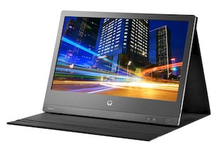 Монитор HP 15.6" U160 Black TN 12ms 16:9 /USB 2.0