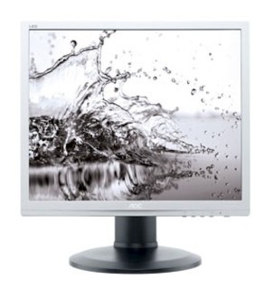 Монитор AOC 19" e960Prdas Silver-Black TN LED 5ms 5:4 DVI M/M HAS Pivot 20M:1 250cd