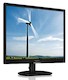 Монитор Philips 19" 19S4LAB5 (00/01) Black TN 5ms 5:4 DVI M/M 25K:1 250cd