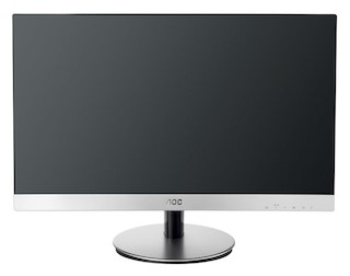Монитор AOC 23" I2369V Silver-Black IPS LED 5ms 16:9 DVI 50M:1 250cd