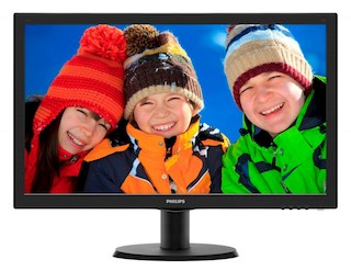 Монитор Philips 23" 233V5LSB (00/01) Black TN LED 5ms 16:9 DVI 20M:1 250cd