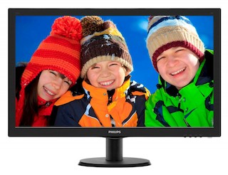 Монитор Philips 27" 273V5LHAB (00/01) Glossy-Black TN LED 5ms 16:9 DVI HDMI M/M 10M:1 250cd