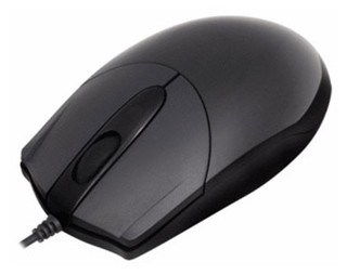 Мышь A4 OP-200Q black optical Noiseless USB