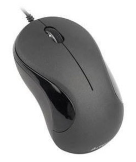 Мышь A4 Q3-320-1 2X Rate Q Series Glass Run USB Black