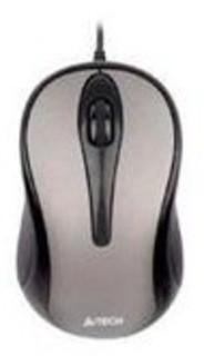 Мышь A4 Q3-350-2 Q Series Glass Run USB Grey