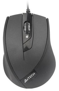 Мышь A4 Q3-600X-1 Q Series Glass Run USB Black