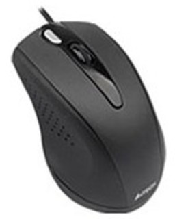 Мышь A4 Q4-500-1 4X Rate Q Series Glass Run USB Black