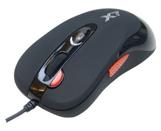 Мышь A4 X-705K black optical Extra High Speed Oscar Editor USB