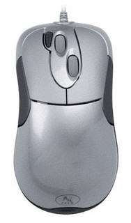 Мышь A4 X5-35WD Dual Focus Run On Shine 2X USB