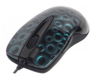 Мышь A4 X6-55D-3 Green dot optical GLaser 2X Click USB