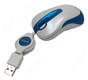 Мышь A4 X6-60MD-5 Blue optical GLaser mini 2X Click retractable USB