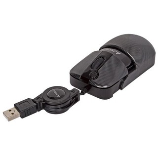 Мышь A4 X6-66E black optical AnySize GLaser USB